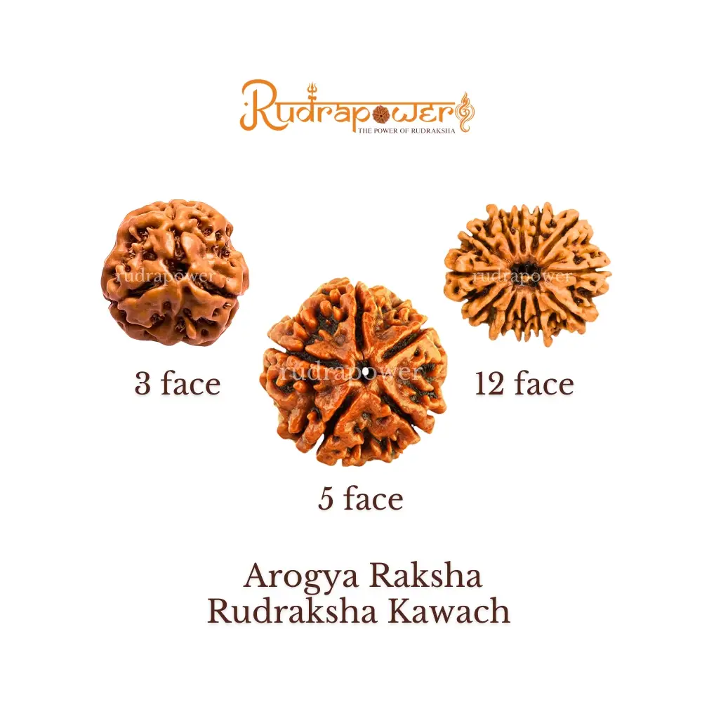 Arogya Raksha Rudraksha Kawach